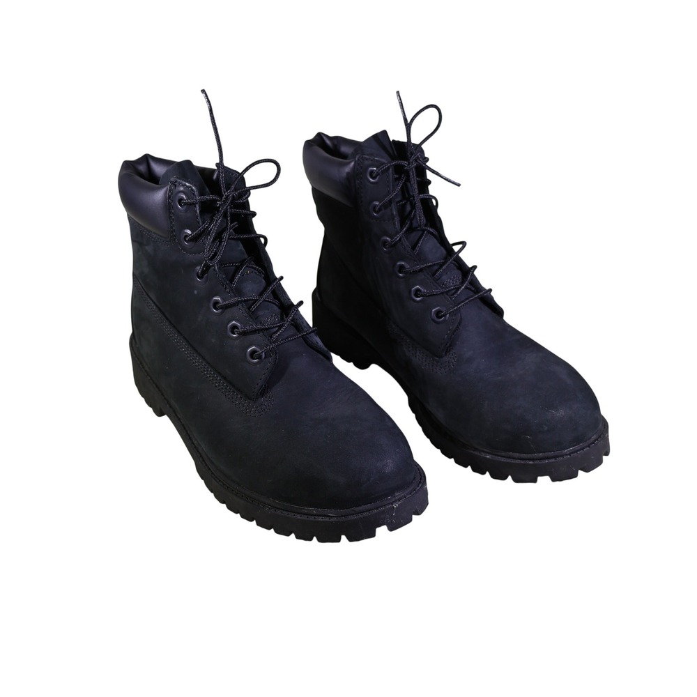 Timberland Men 6.5 Premium 6 Inch Waterproof Boot Black Nubuck 12907